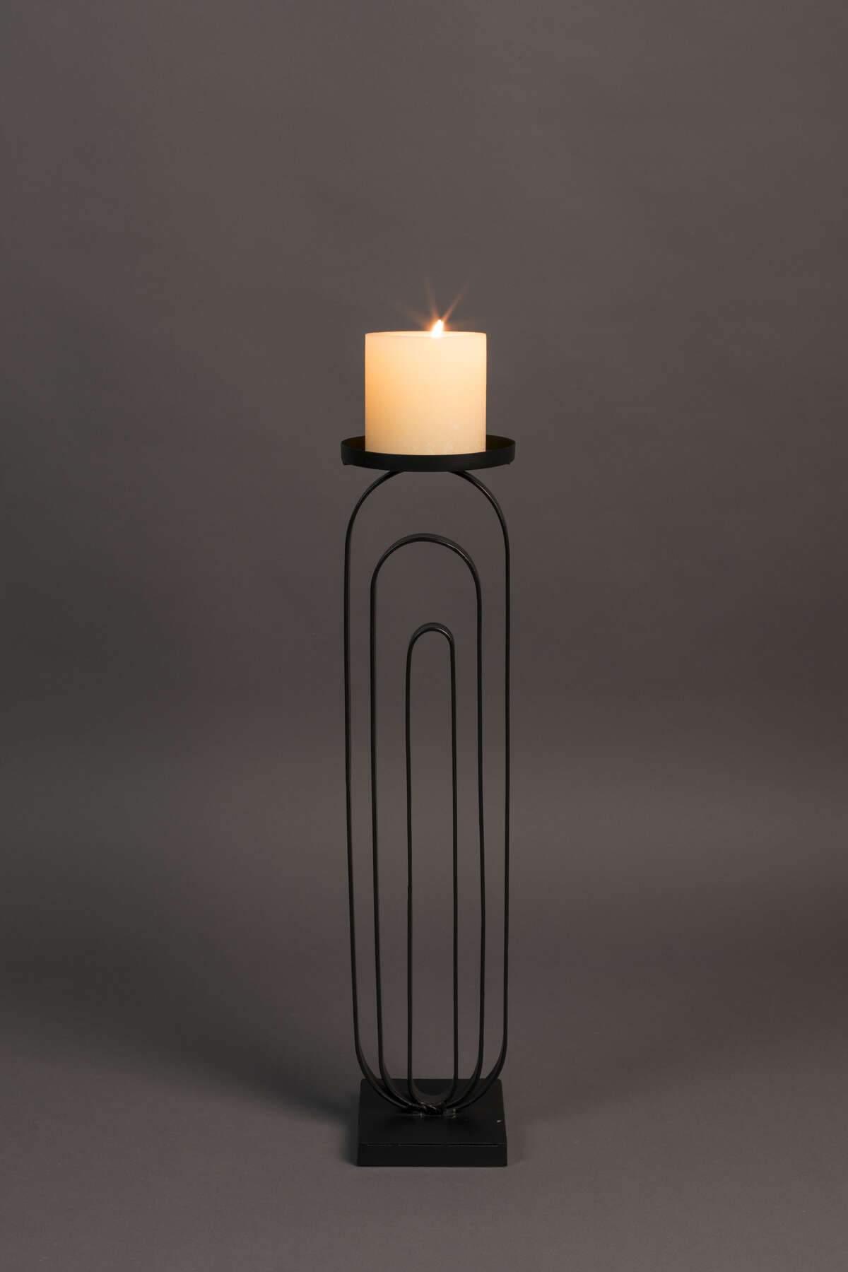 PROA M candle holder black - Eye on Design