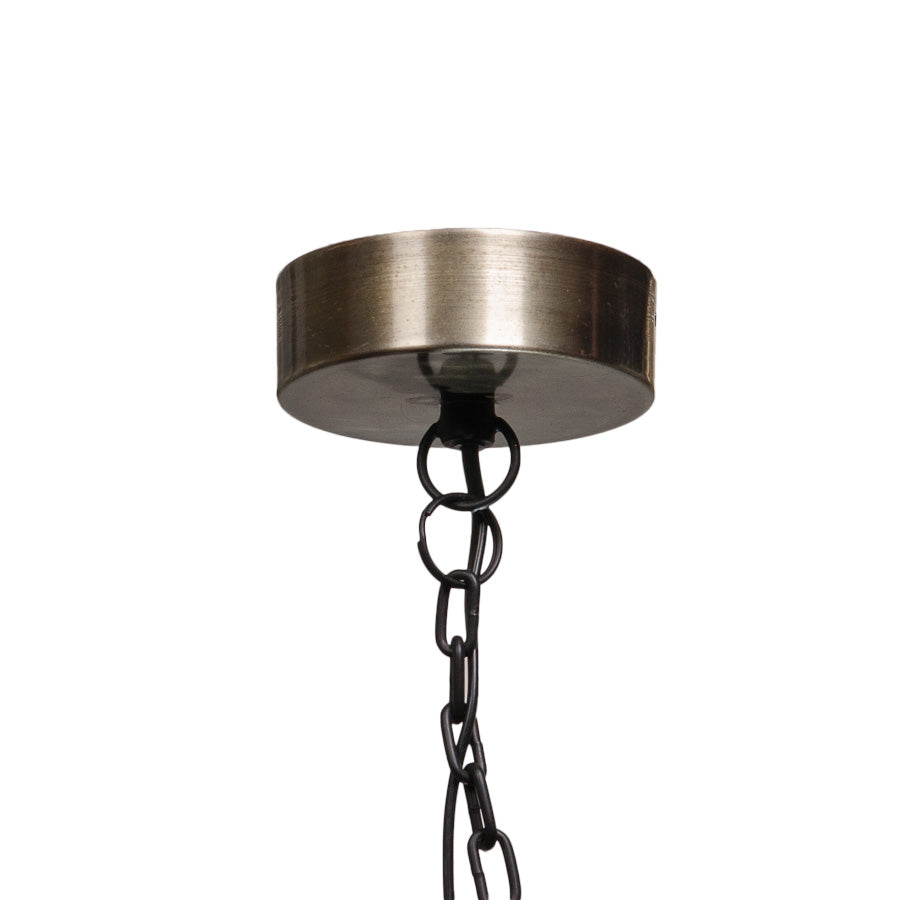 VOLTERA BIG pendant lamp in black and nickel