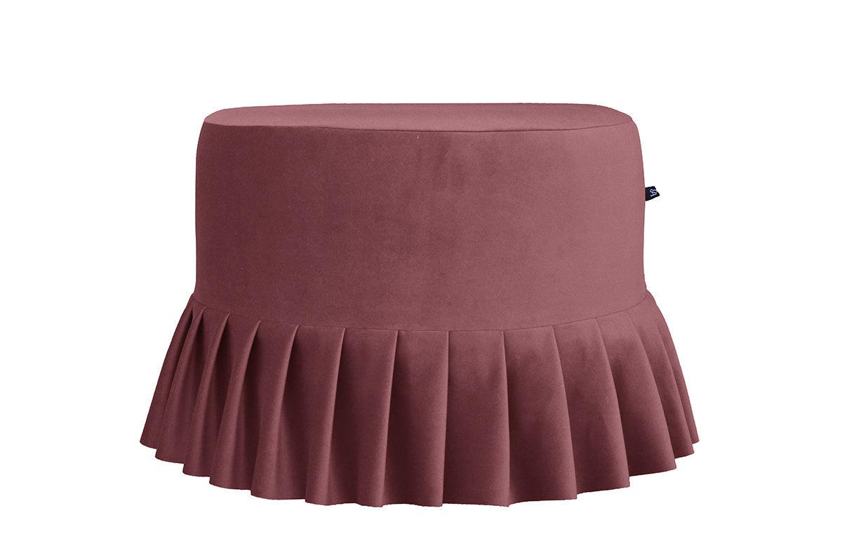 Puff with frill LOLITA dark pink - Eye on Design