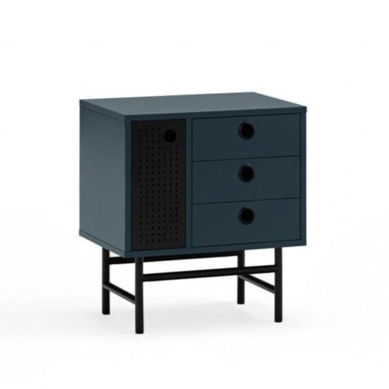 PUNTO bedside cabinet dark blue - Eye on Design