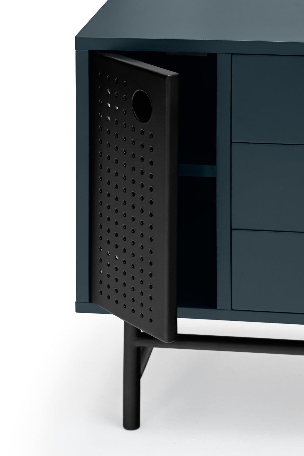 PUNTO bedside cabinet dark blue - Eye on Design