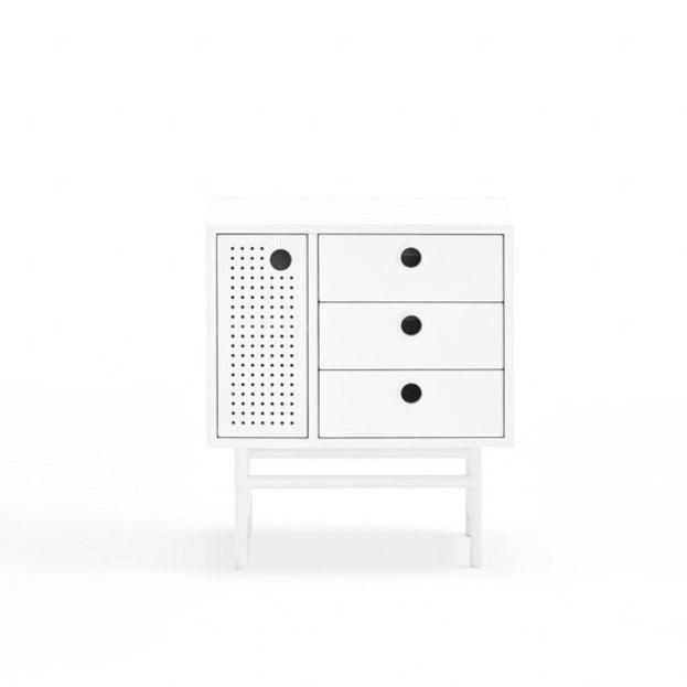 PUNTO bedside cabinet white - Eye on Design