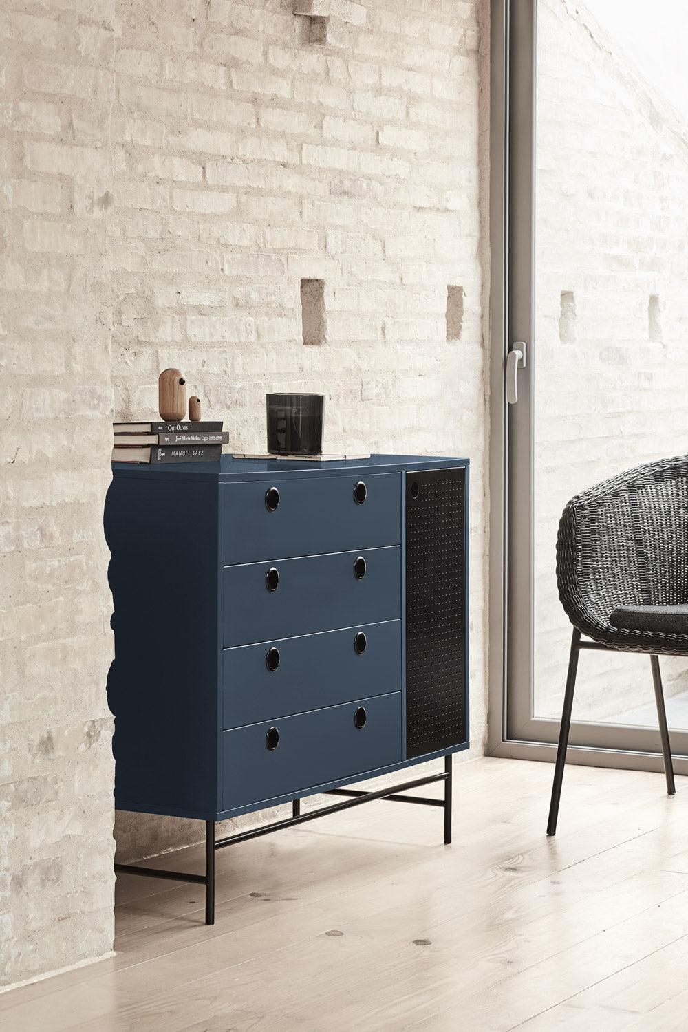 PUNTO cabinet dark blue - Eye on Design