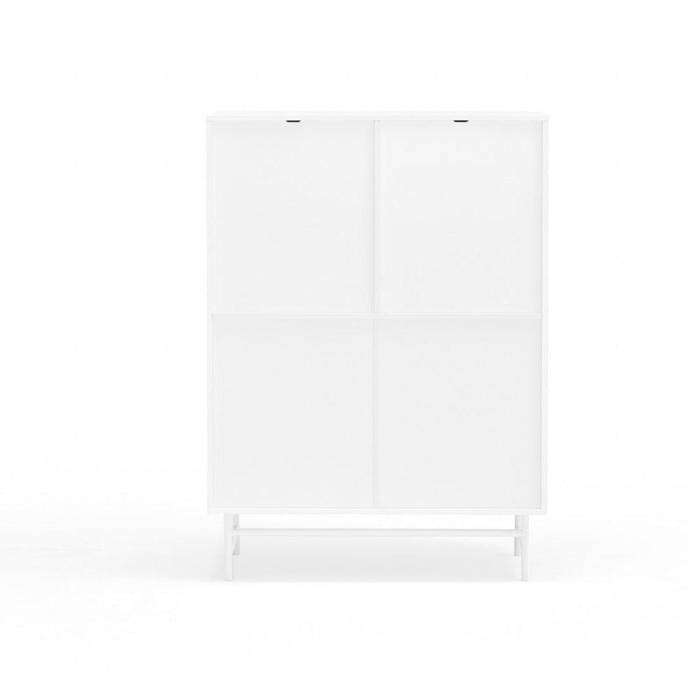 PUNTO high chest of drawers white - Eye on Design