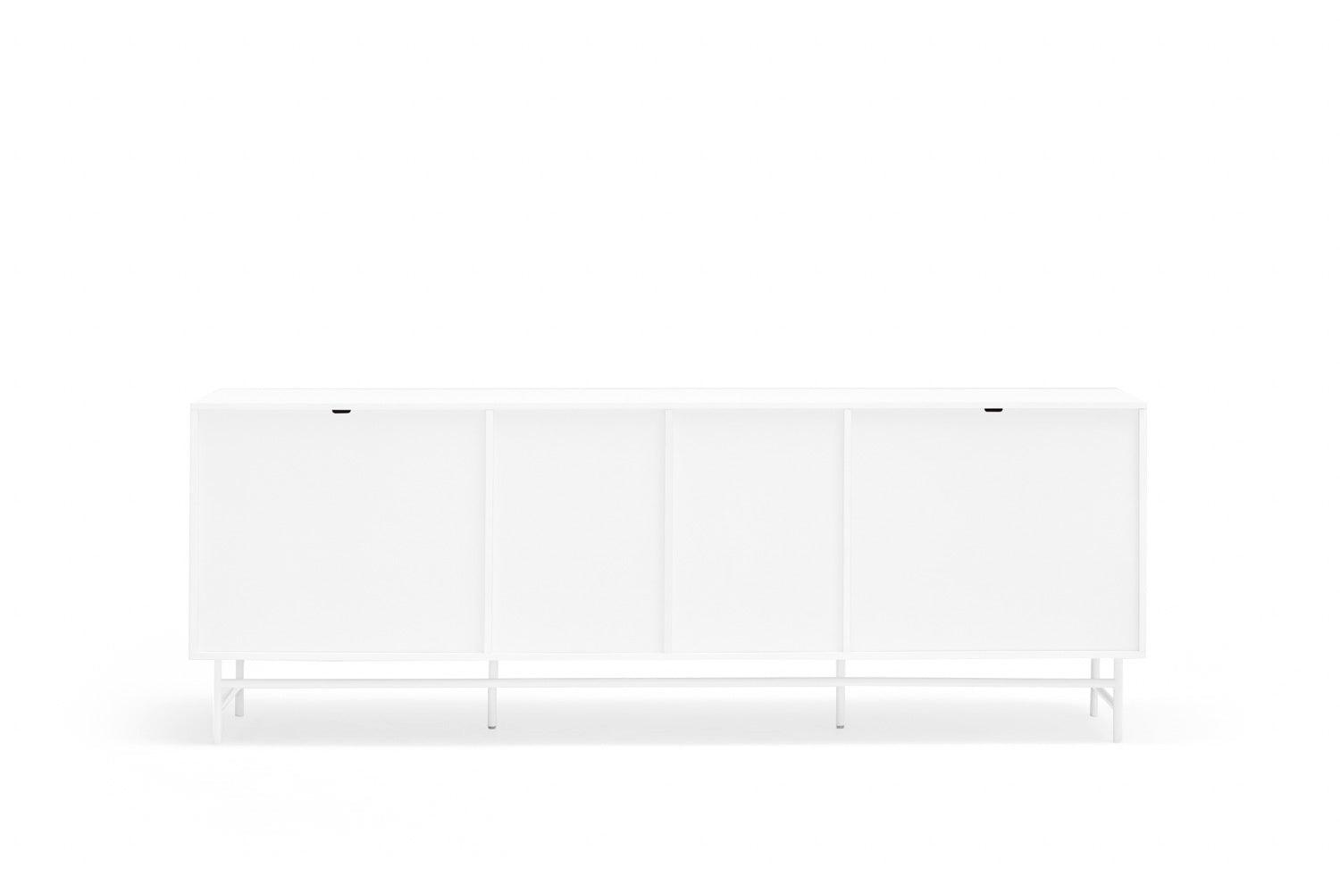 PUNTO low chest of drawers white - Eye on Design