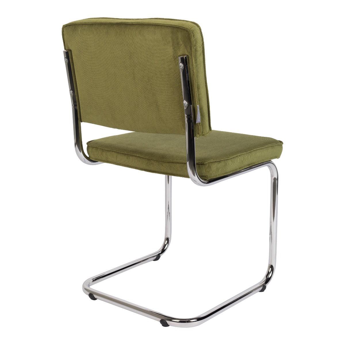 RIDGE RIB chair green - Eye on Design