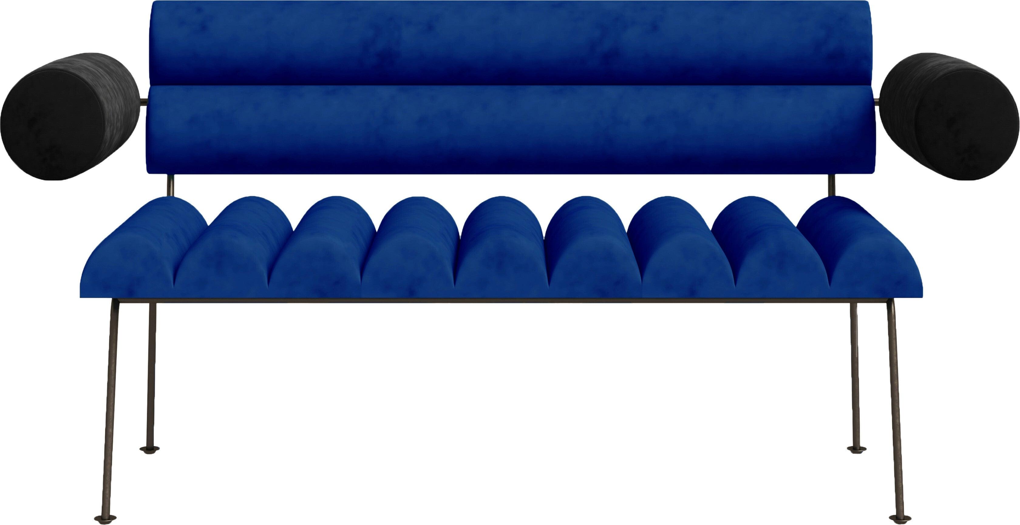 ROLL&ROLL bench navy blue - Eye on Design