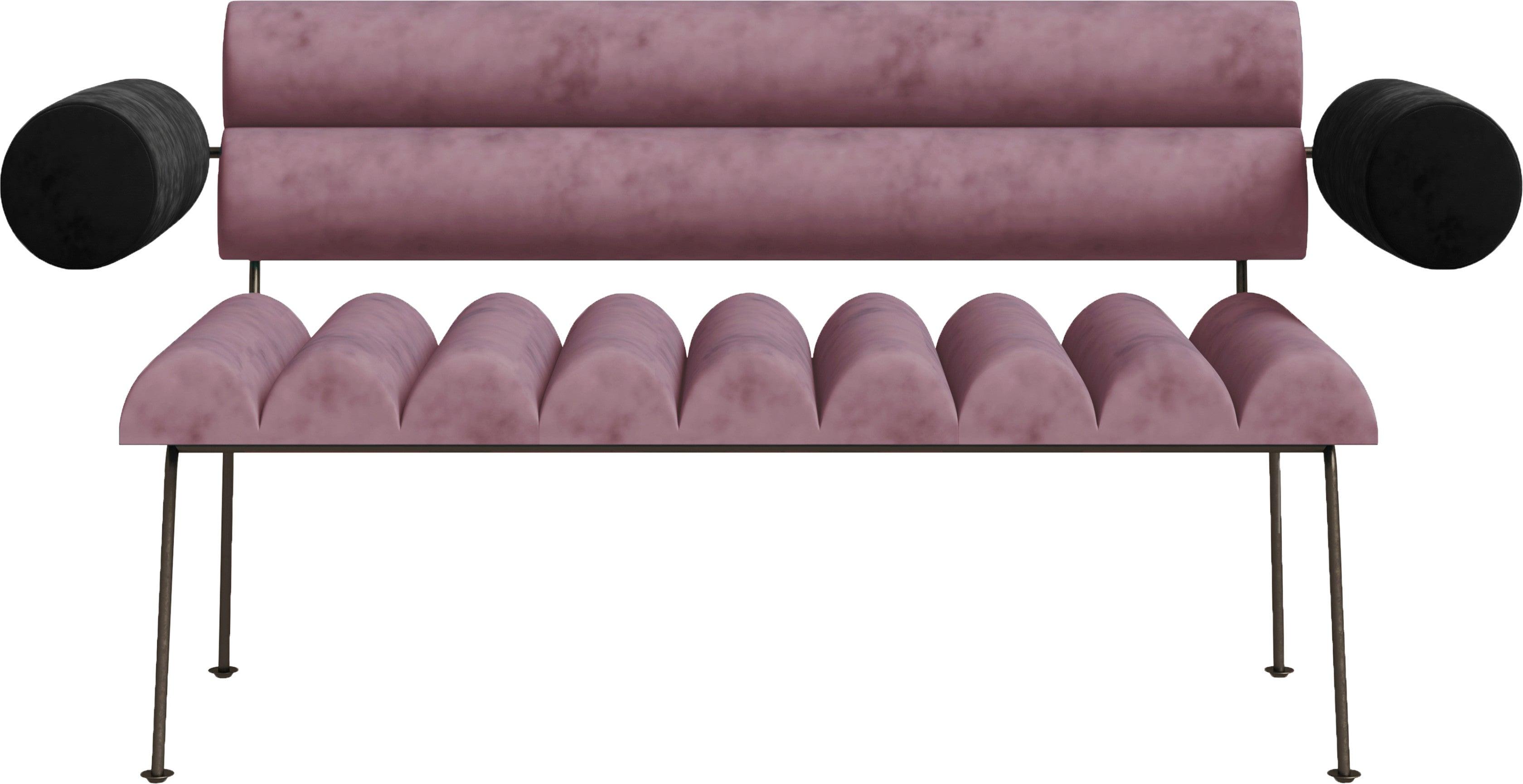 ROLL&ROLL bench pink - Eye on Design