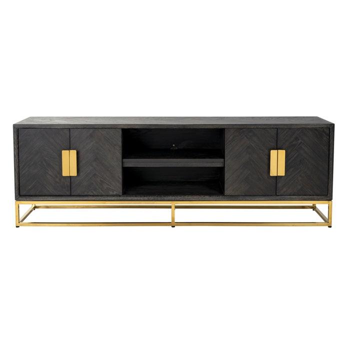 RTV cabinet BLACKBONE gold - Eye on Design