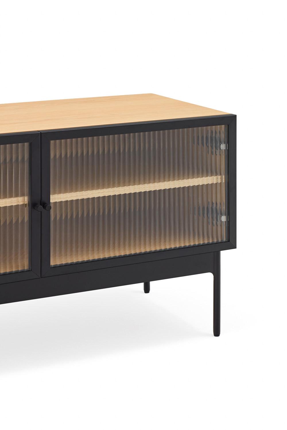 RTV cabinet BLUR oak wood - Eye on Design