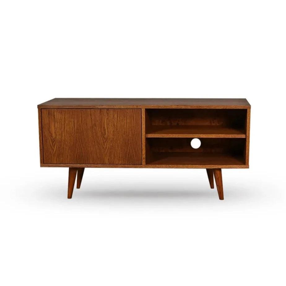 RTV cabinet MINI BROWN oak wood - Eye on Design