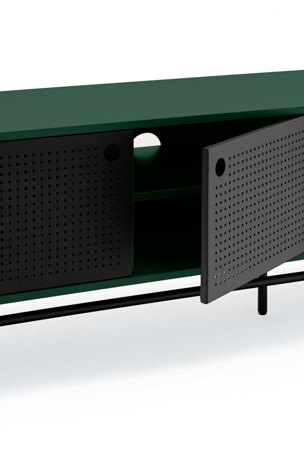 RTV cabinet PUNTO dark green - Eye on Design