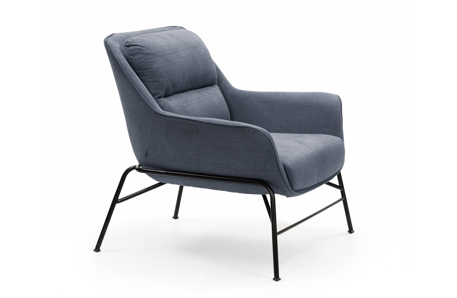 SADIRA armchair blue - Eye on Design