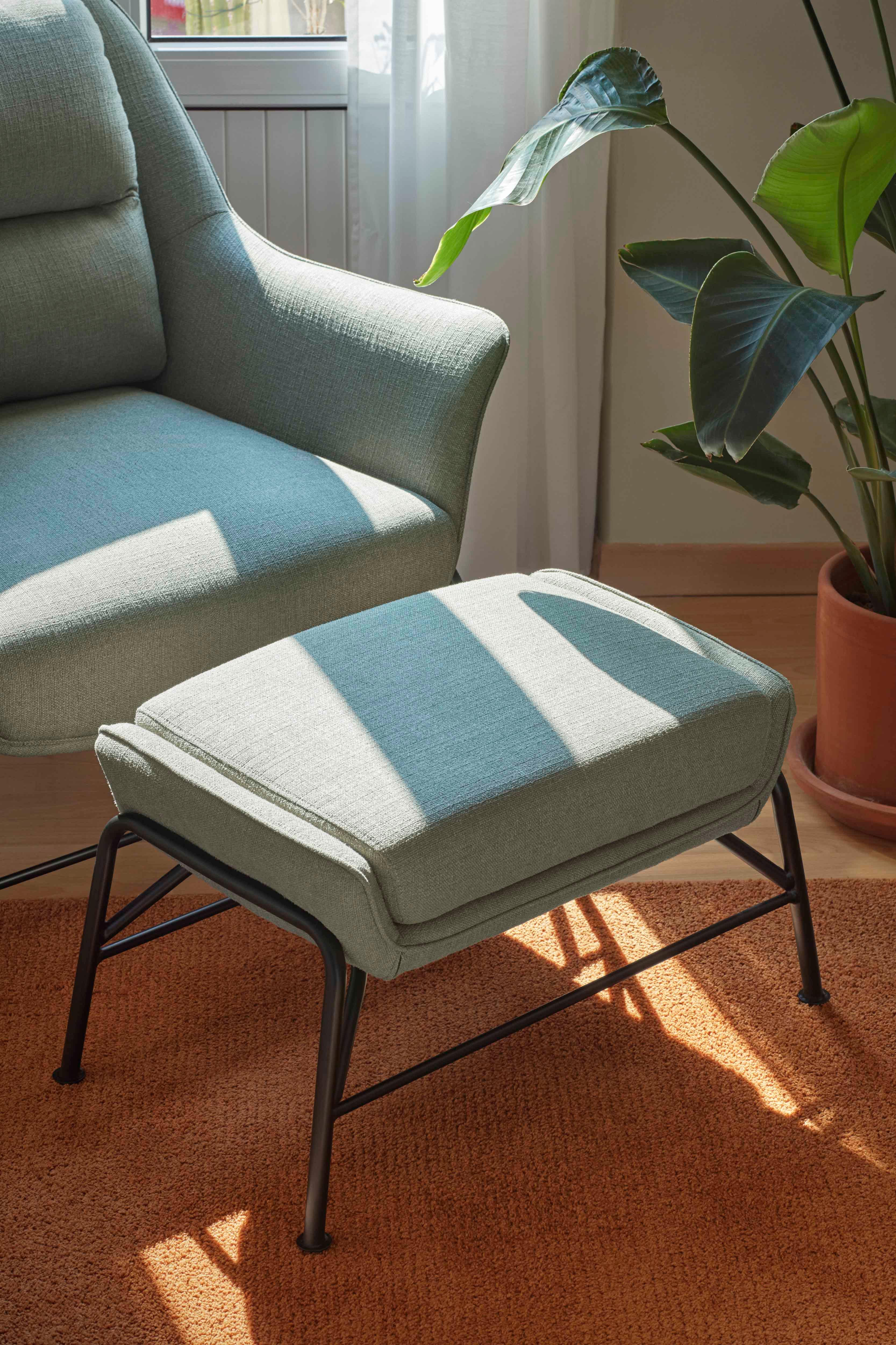 SADIRA footstool green - Eye on Design