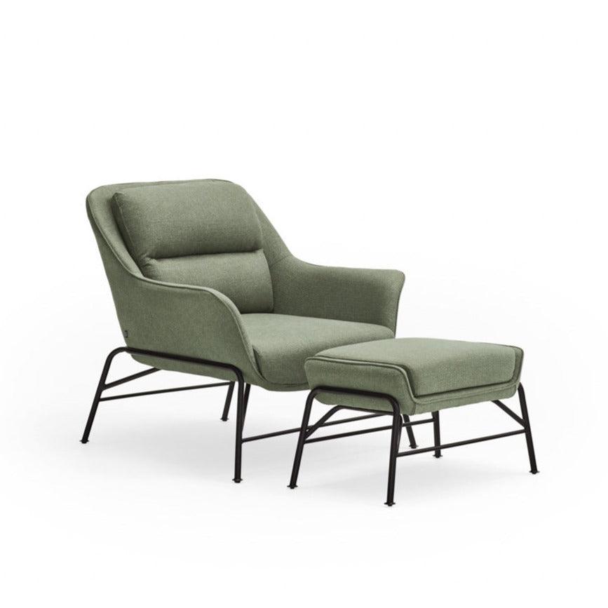 SADIRA footstool green - Eye on Design