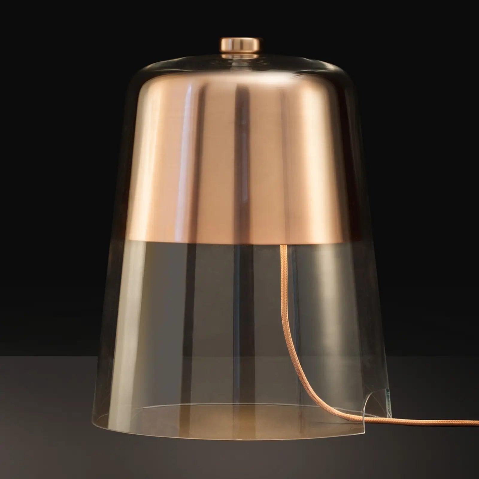 SEMPLICE copper table lamp - Eye on Design