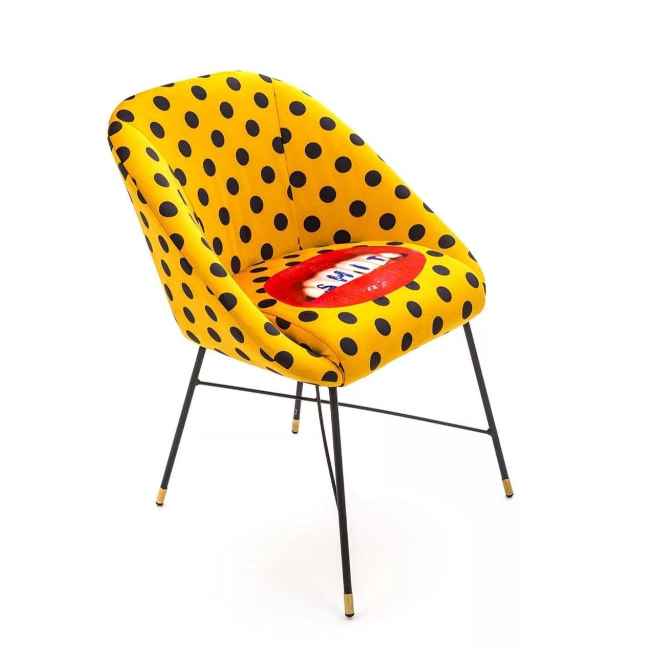 SHIT chair yellow - Eye on Design