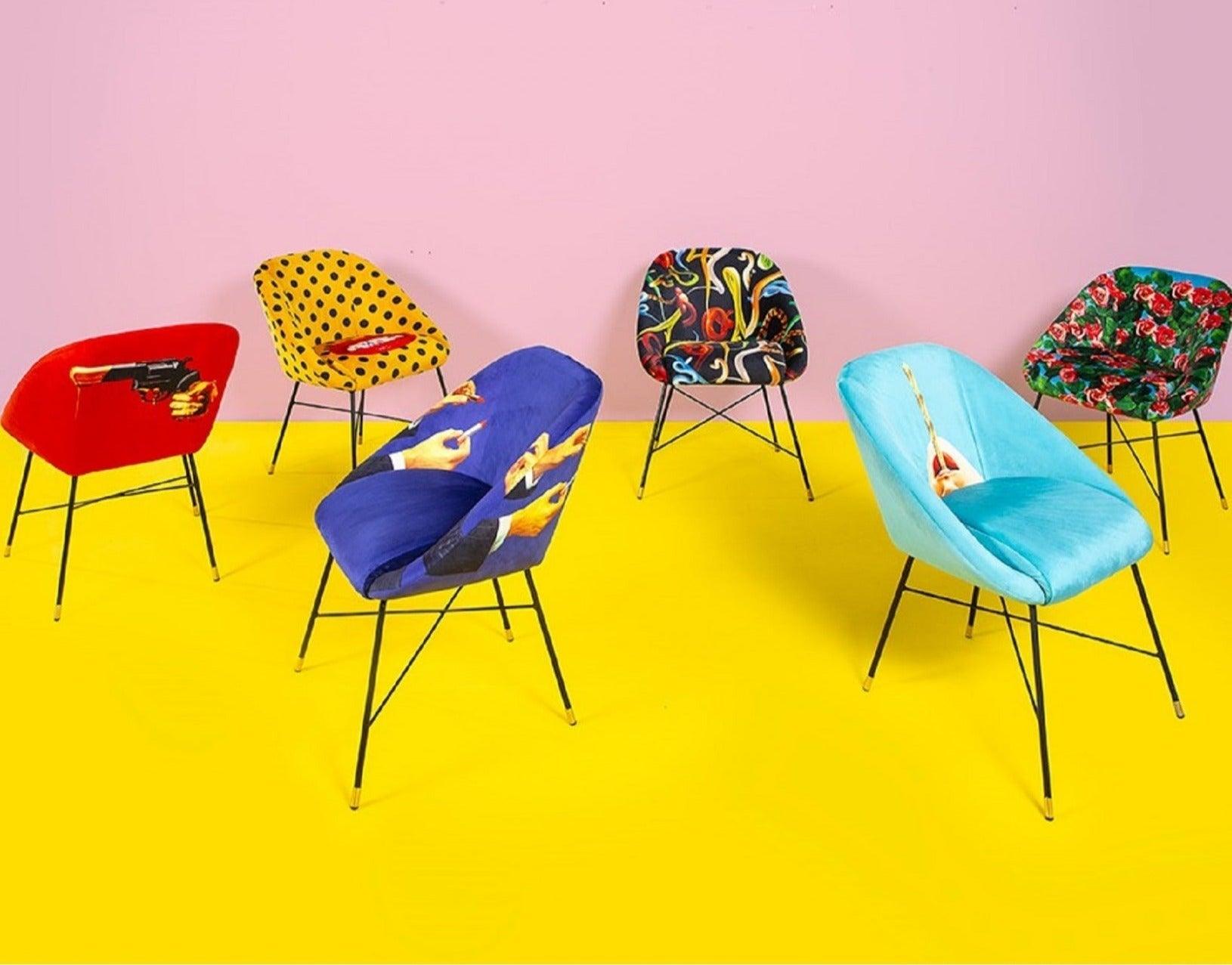 SHIT chair yellow - Eye on Design