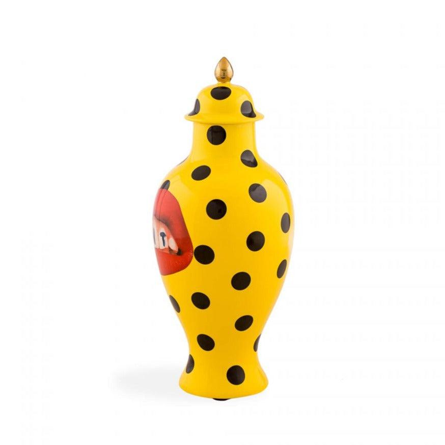 SHIT vase yellow - Eye on Design