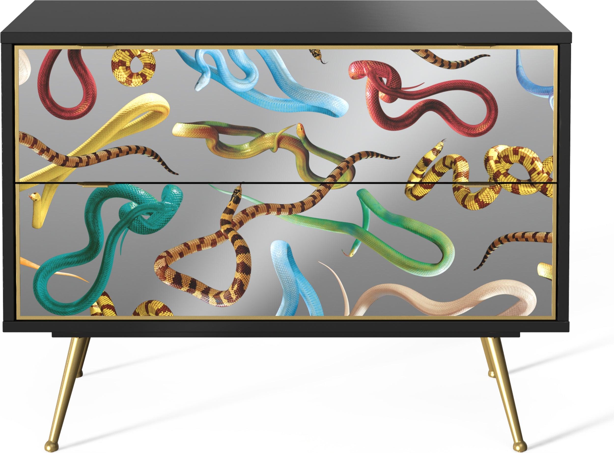 SNAKES cabinet with 2 drawers - Eye on Design