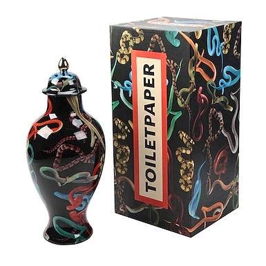 SNAKES vase black - Eye on Design