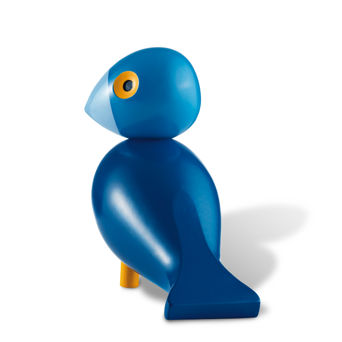 Decorative figurine SONGBIRD KAY blue