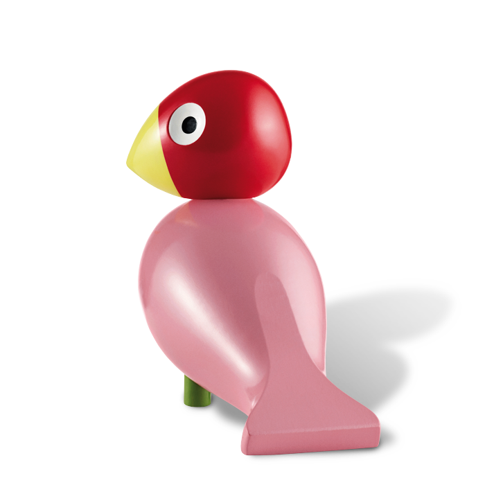 Decorative figurine SONGBIRD RUTH pink