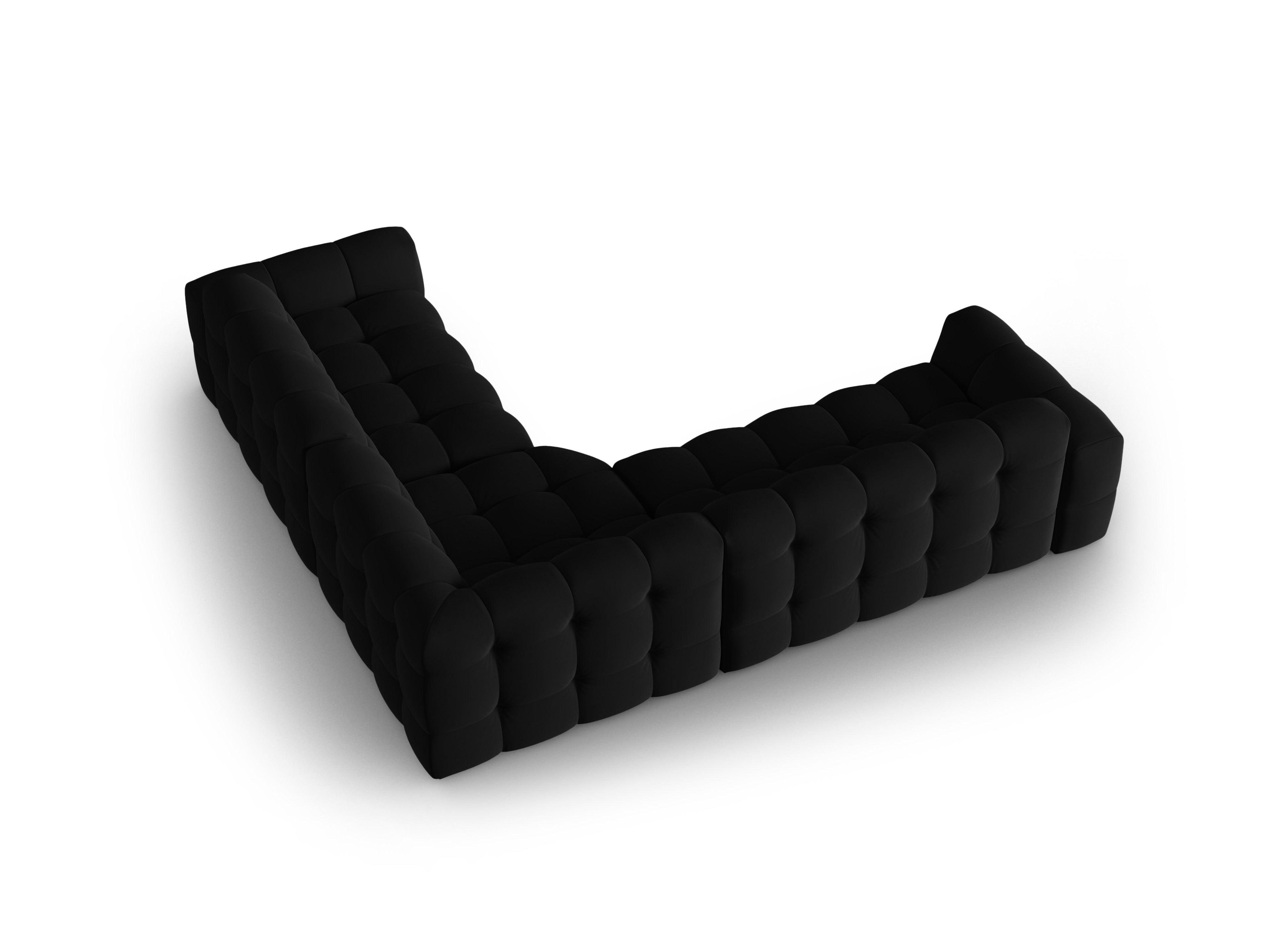 Velvet Symmetrical Corner Sofa, "Nino", 5 Seats, 294x294x68
Made in Europe, Maison Heritage, Eye on Design