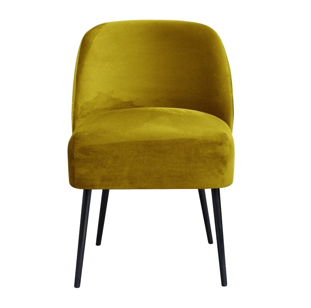POLO VELVET armchair, gold, Happy Barok, Eye on Design