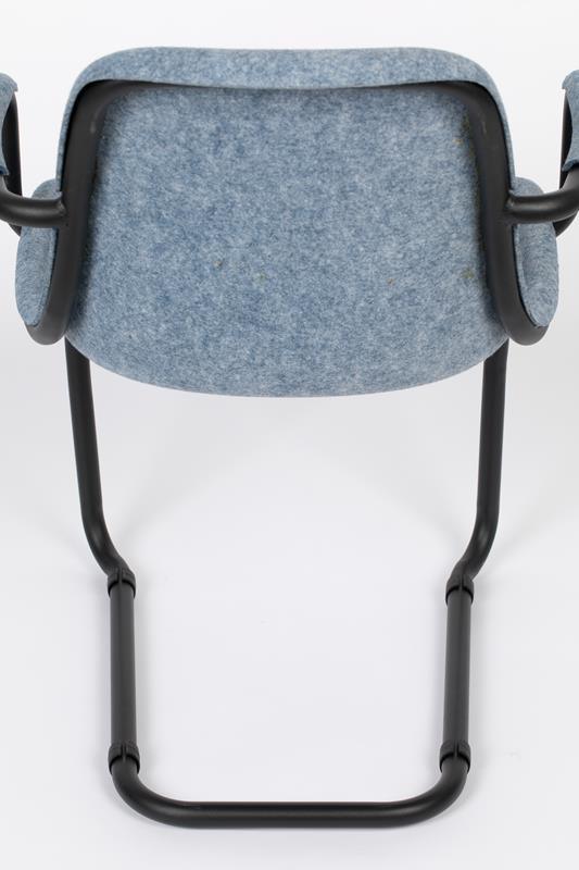 THIRSTY chair with armrests blue - Eye on Design