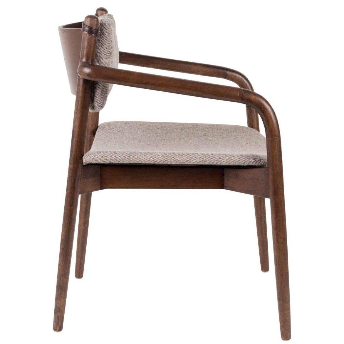 TORRANCE chair with armrests beige, Dutchbone, Eye on Design