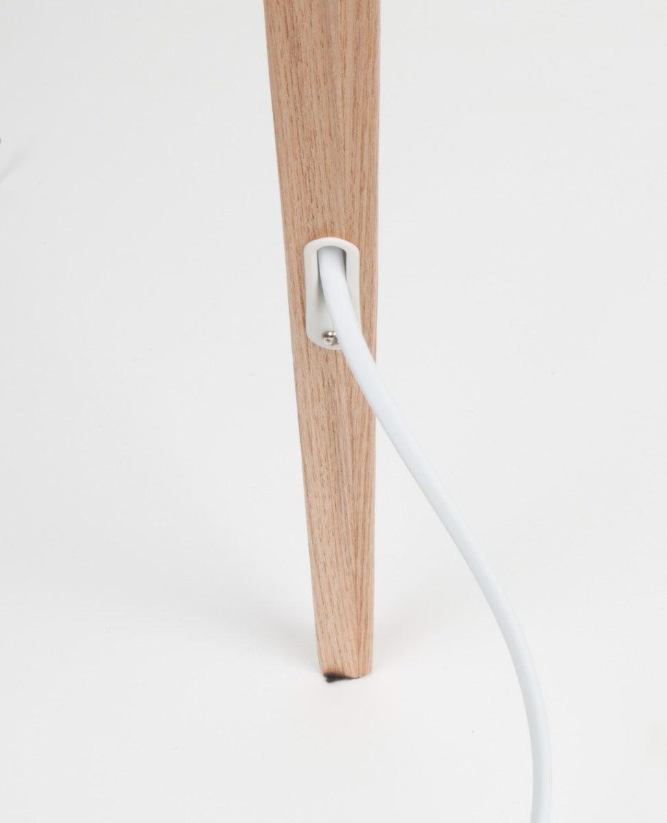 TRIPOD WOOD floor lamp white, Zuiver, Eye on Design