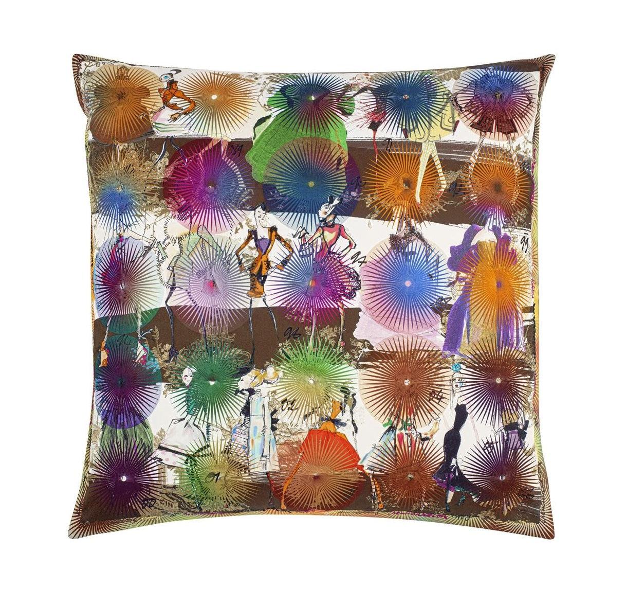 Two-sided pillow LACROIX PHOTOCALL cotton satin - Eye on Design