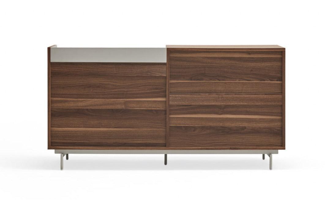 VALLEY cabinet walnut wood with light finish - Eye on Design