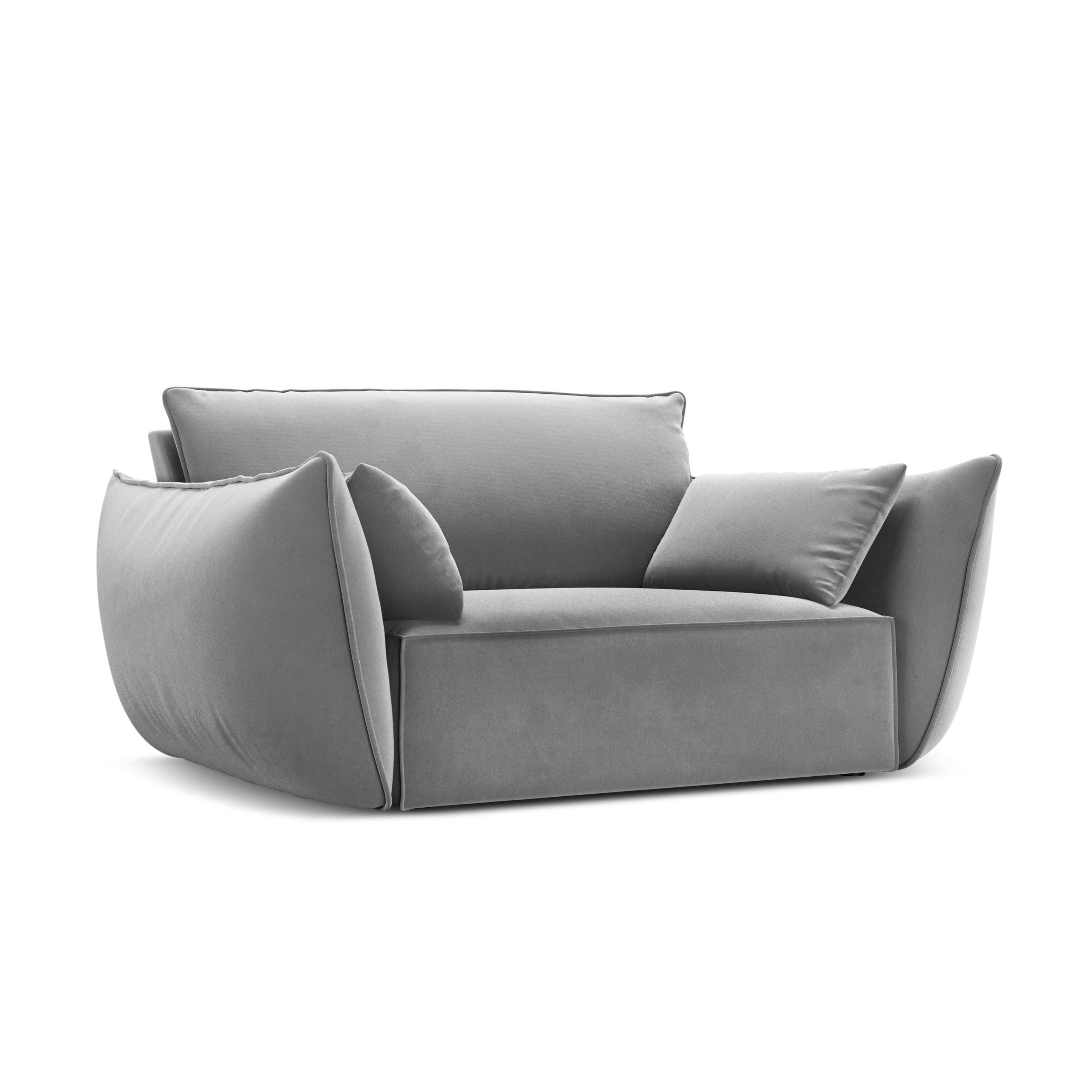 Velvet Armchair, "Vanda", 1 Seat, 128x100x85
Made in Europe, Mazzini Sofas, Eye on Design