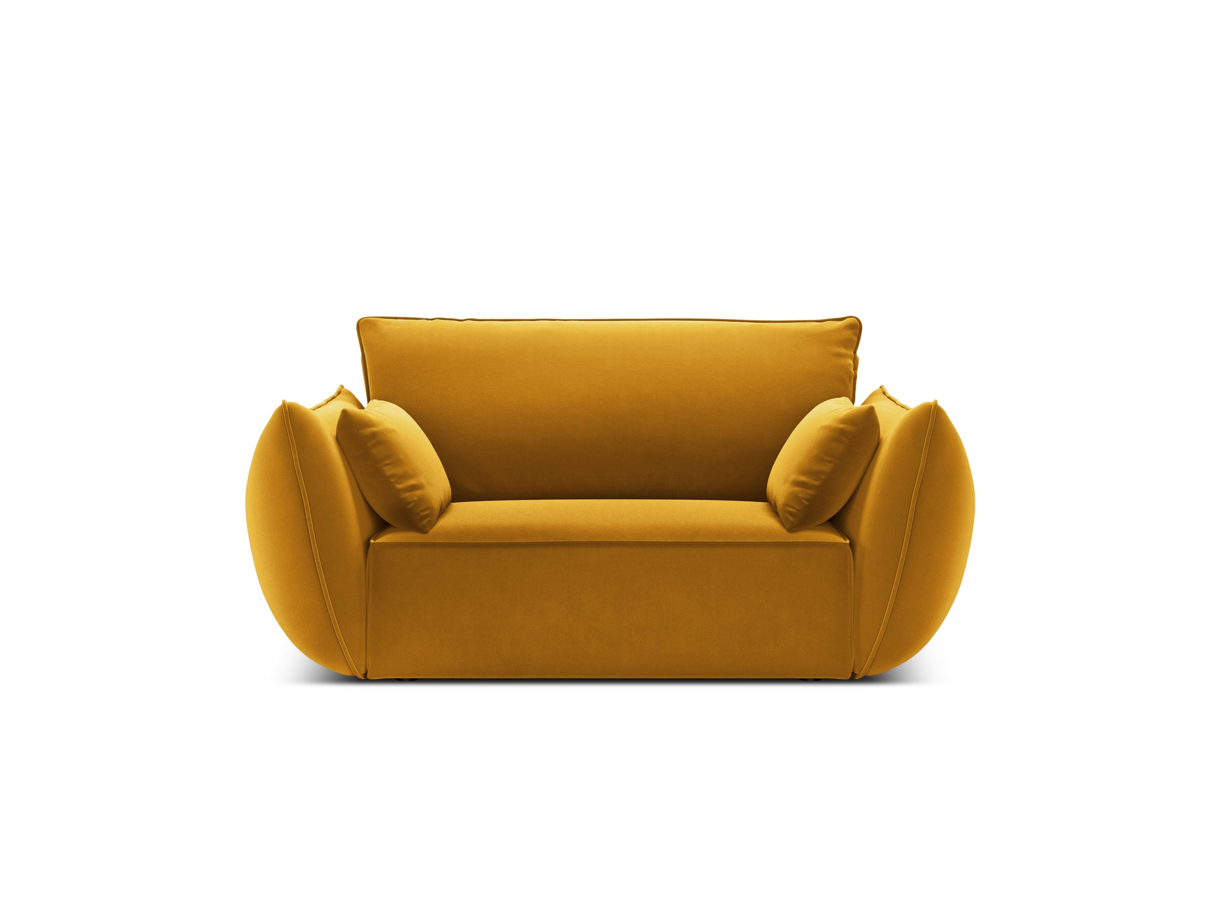 Velvet Armchair, "Vanda", 1 Seat, 128x100x85
Made in Europe, Mazzini Sofas, Eye on Design