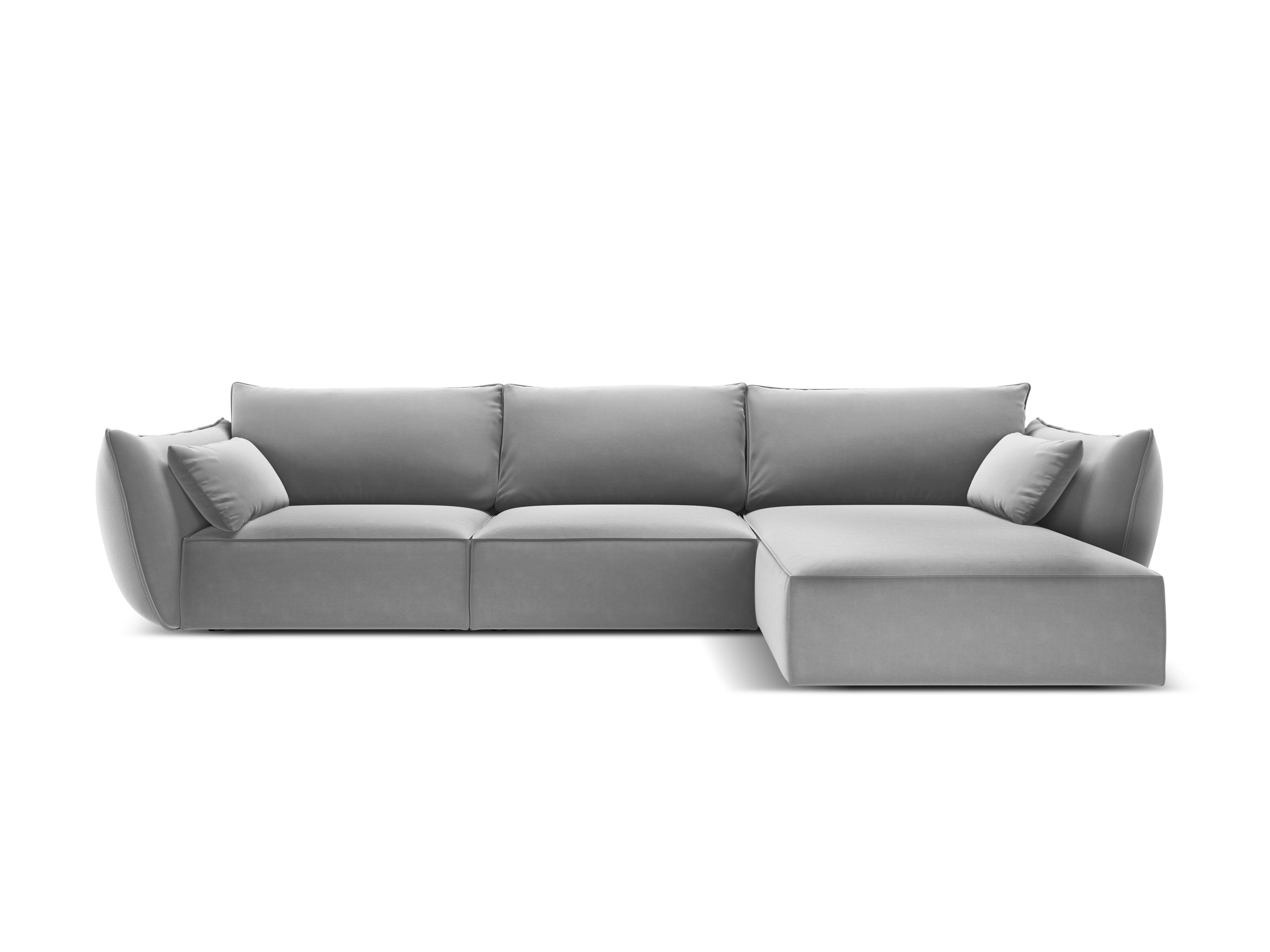 Velvet Right Corner Sofa, "Vanda", 4 Seats, 300x166x85
Made in Europe, Mazzini Sofas, Eye on Design