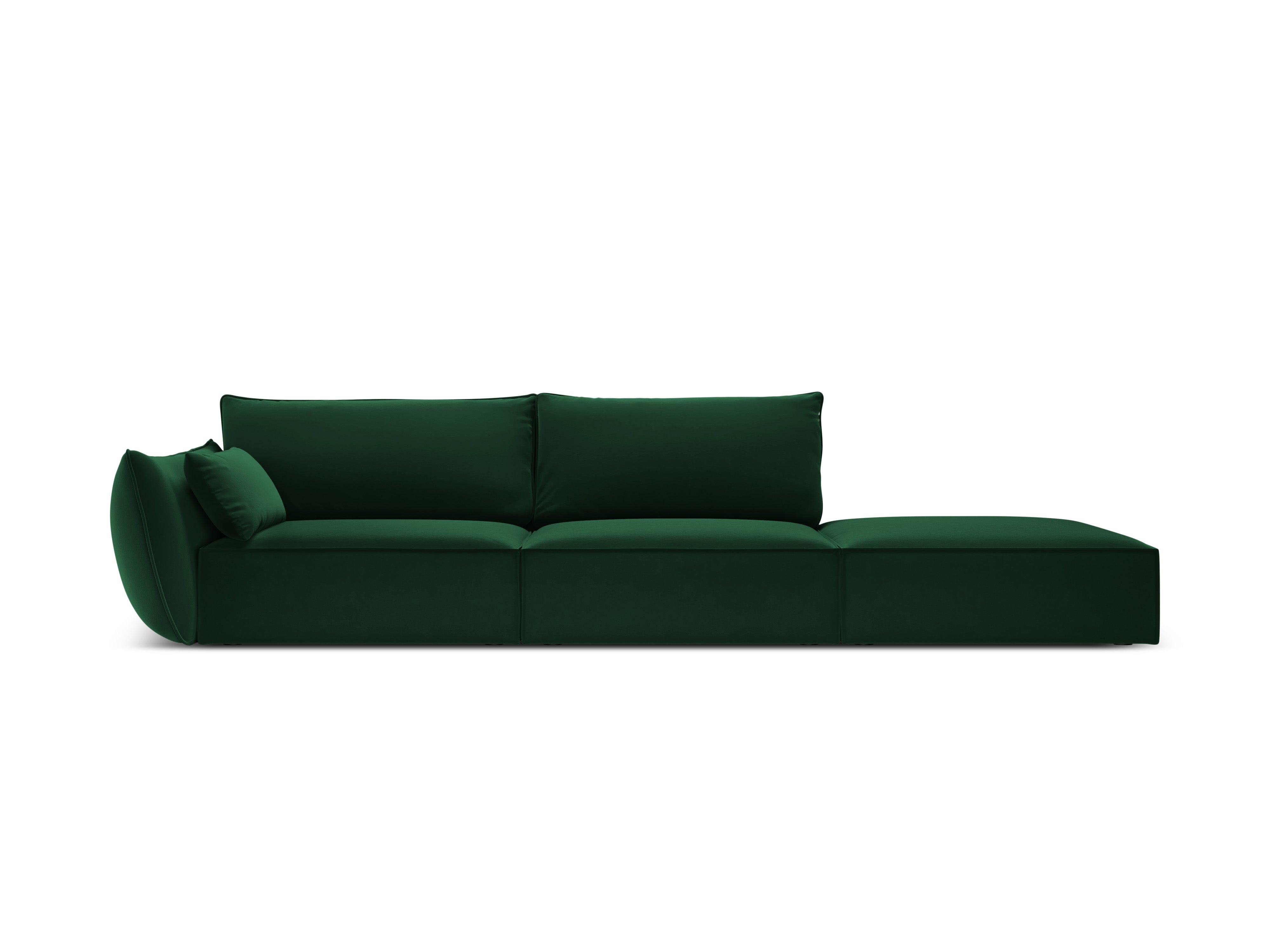 Right Velvet Sofa, "Vanda", 4 Seats, 286x100x85
Made in Europe, Mazzini Sofas, Eye on Design