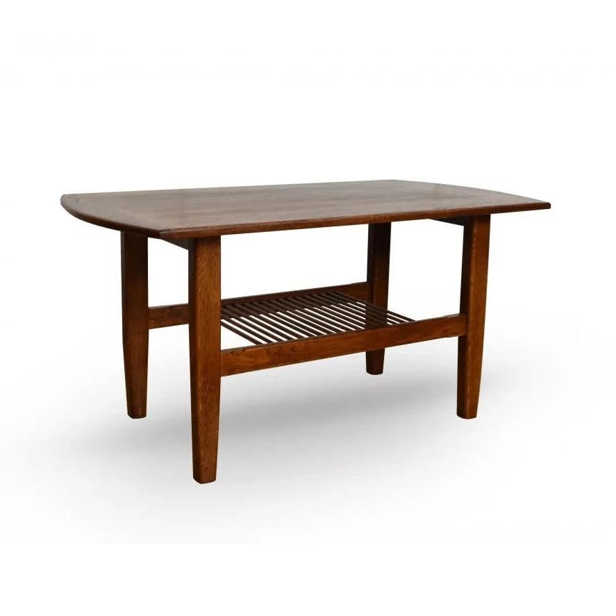 VINTAGE coffee table oak wood - Eye on Design