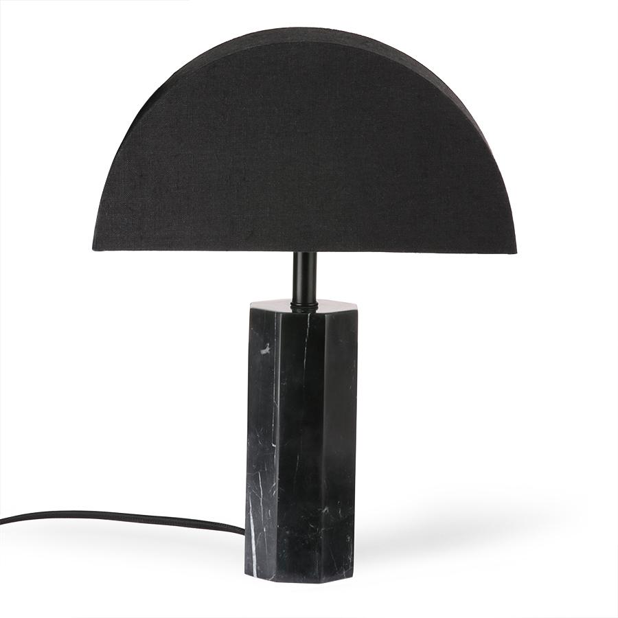 Base for HEXAGON table lamp marble black, HKliving, Eye on Design