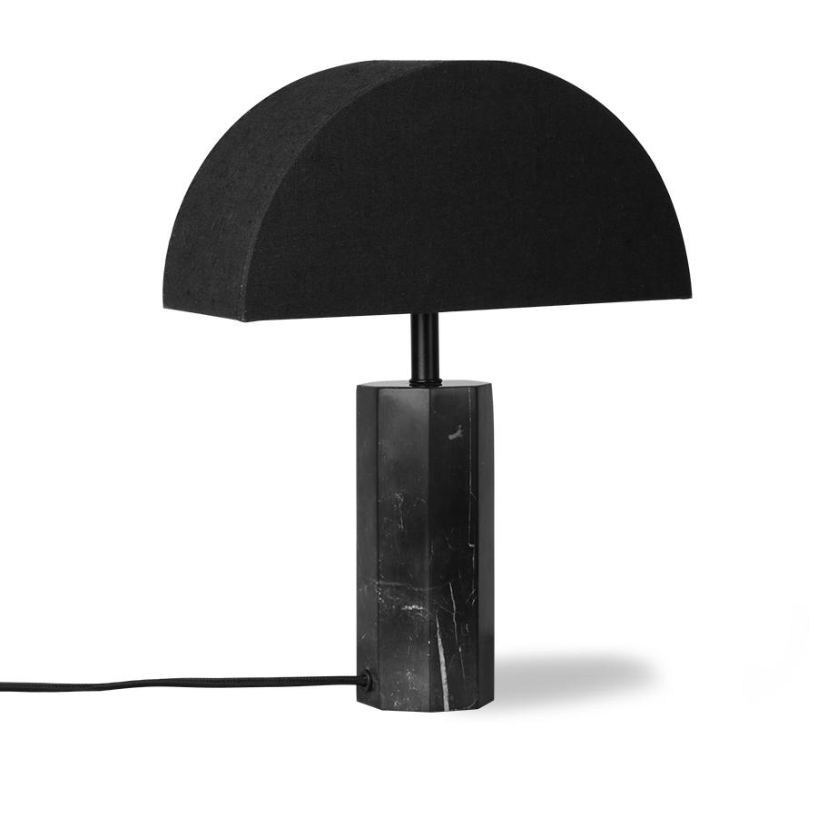 Base for HEXAGON table lamp marble black, HKliving, Eye on Design