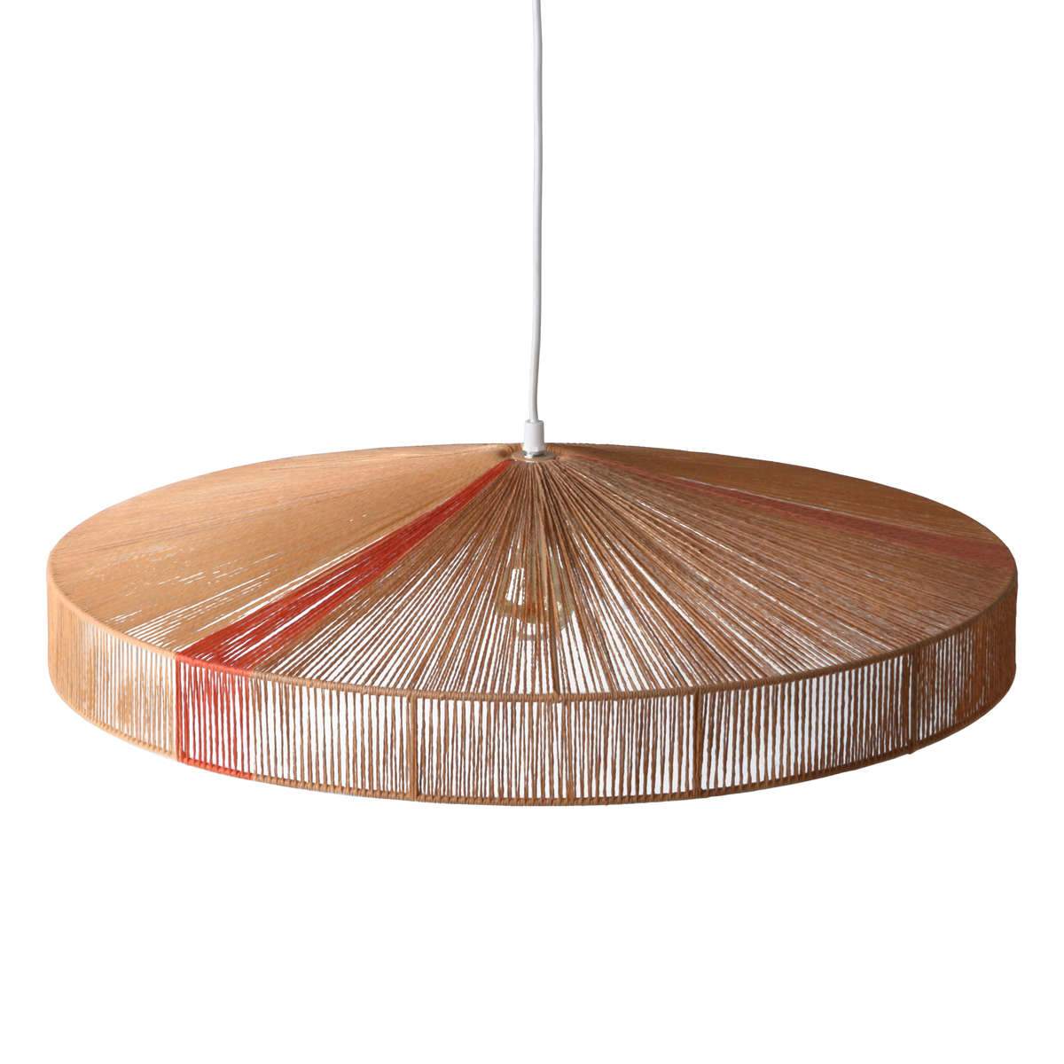 TERRA pendant lamp with brown stripe, HKliving, Eye on Design