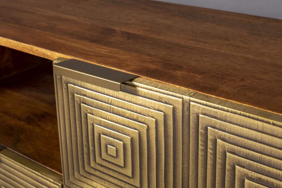 VOLAN sideboard in mango wood, Dutchbone, Eye on Design