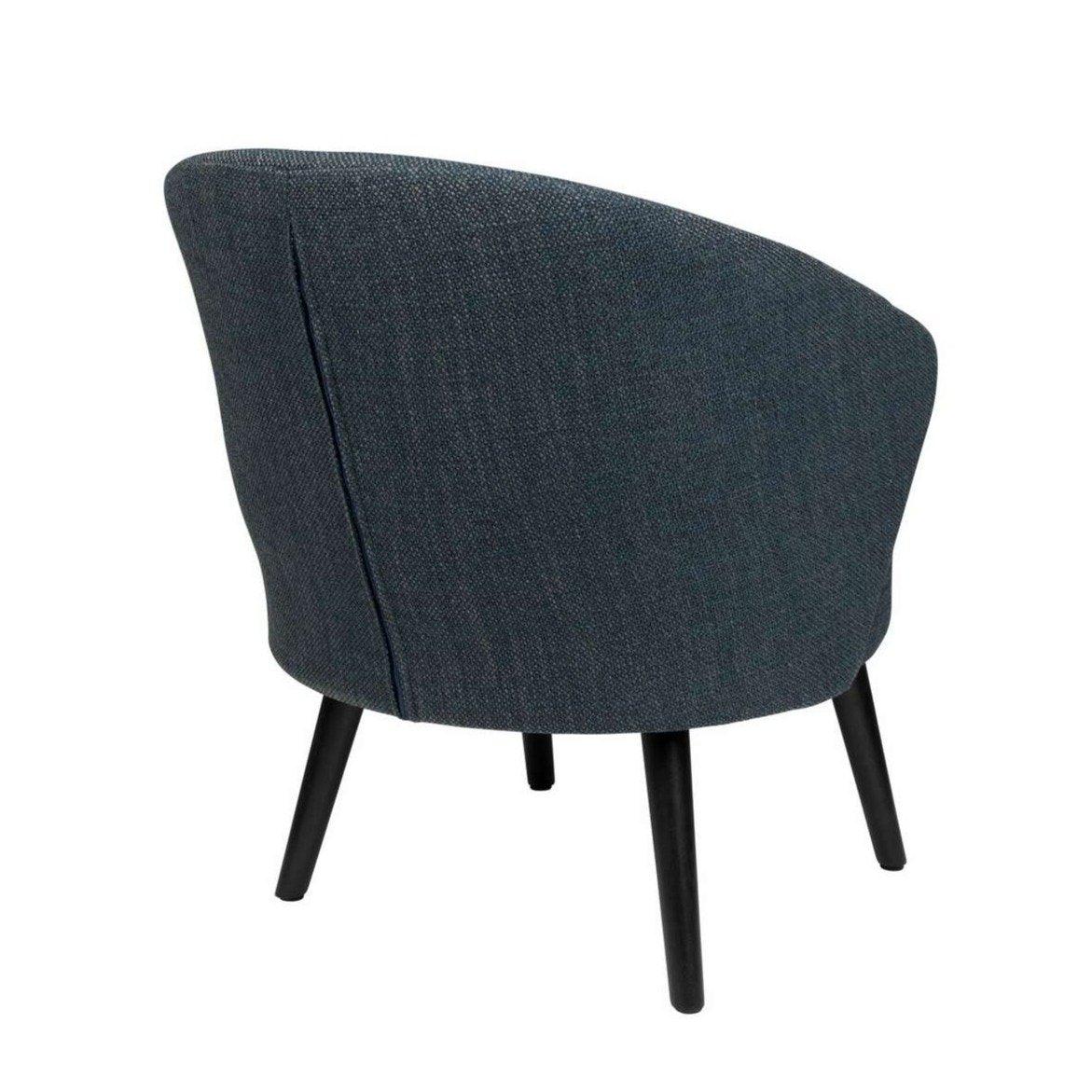 WALDO lounge chair blue, Dutchbone, Eye on Design