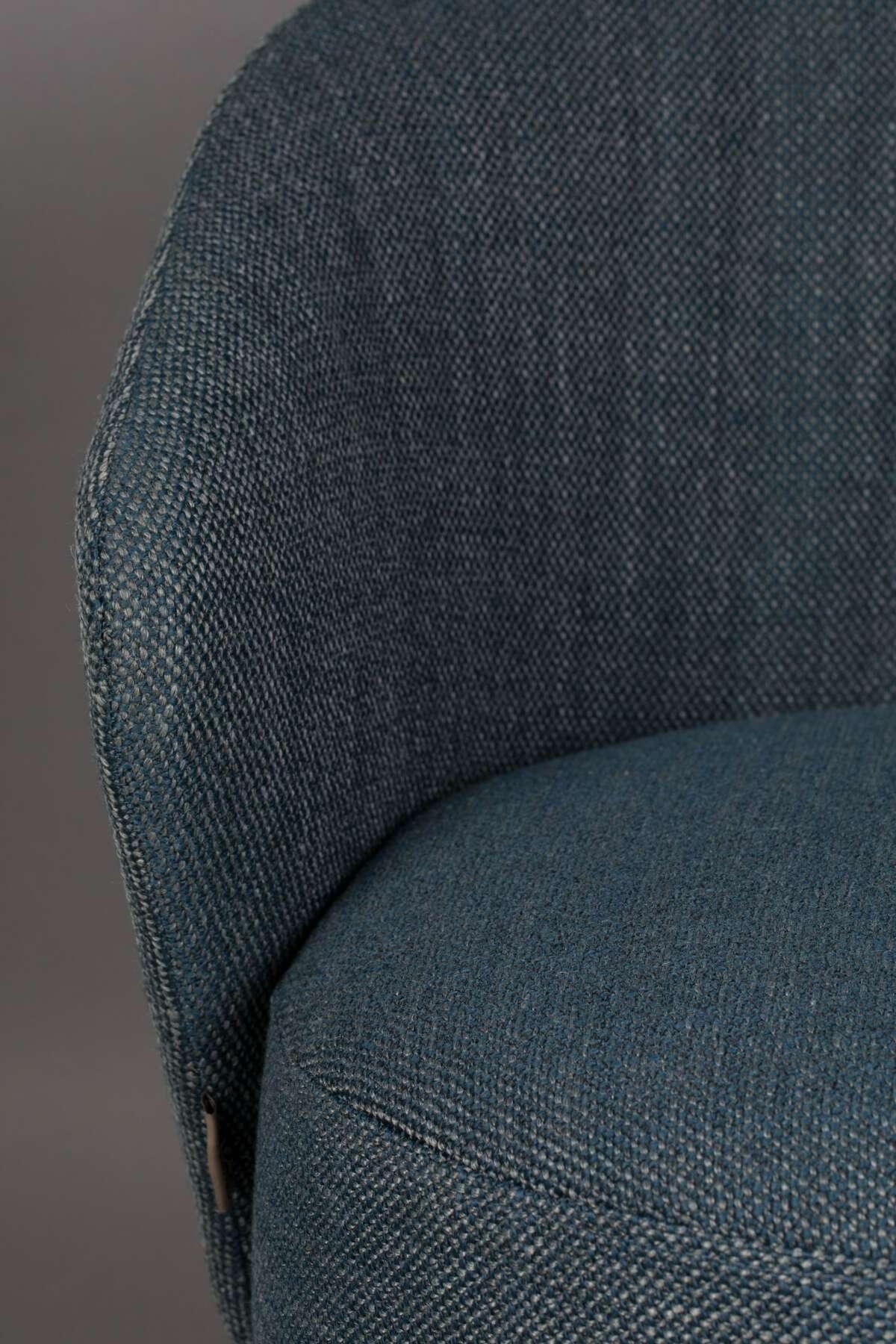 WALDO lounge chair blue, Dutchbone, Eye on Design