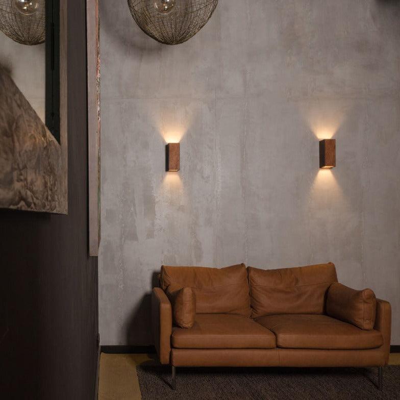 Wall lamp ORTO MERBAU wooden - Eye on Design