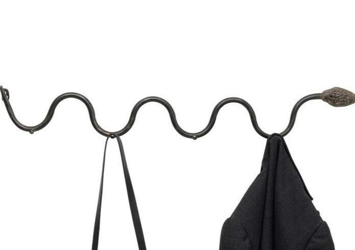 Wieszak RETRO SNAKE czarny Kare Design    Eye on Design