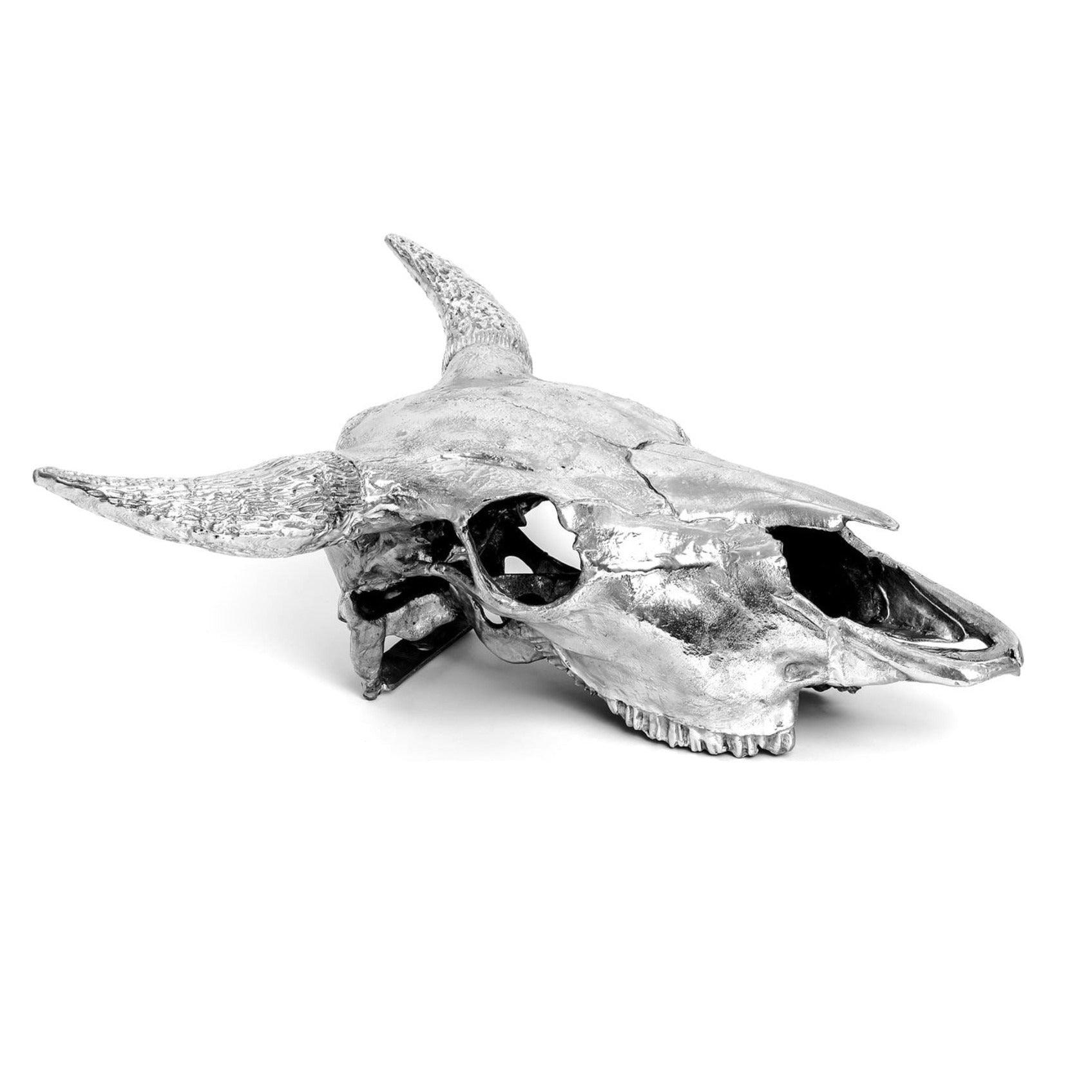 WUNDERKRAMMER BISON SKULL silver - Eye on Design