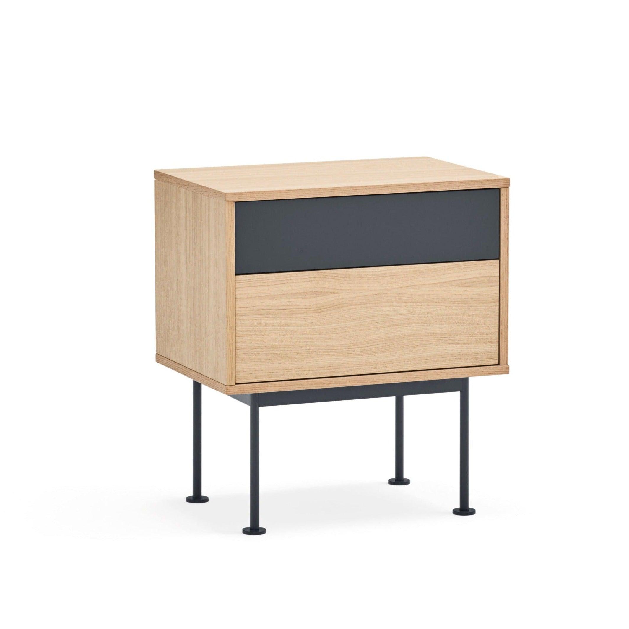 YOKO bedside cabinet grey - Eye on Design