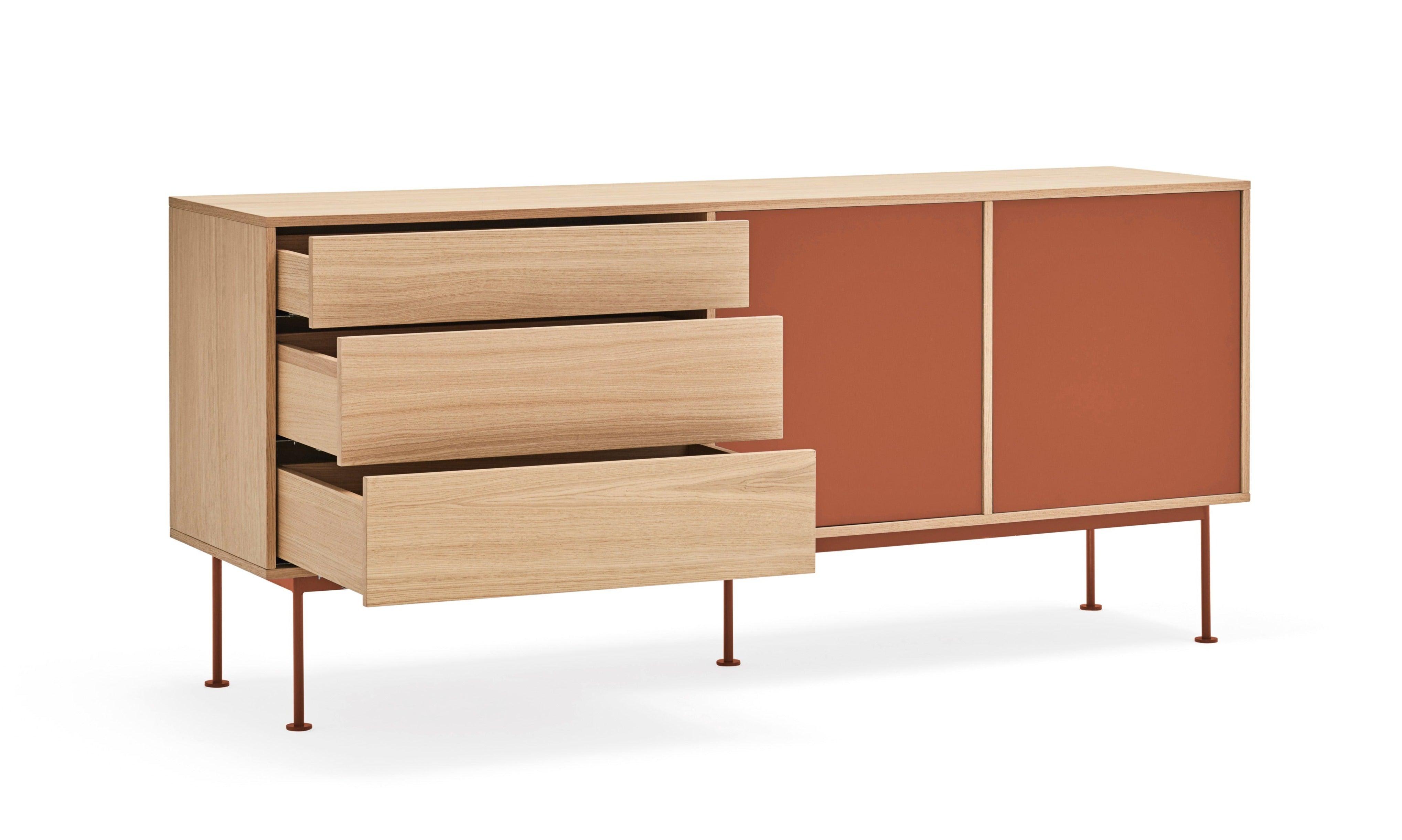 YOKO chest of drawers red - Eye on Design